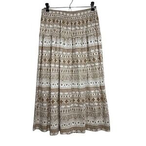 Ecco bay skirt aztec print A-Line women size M